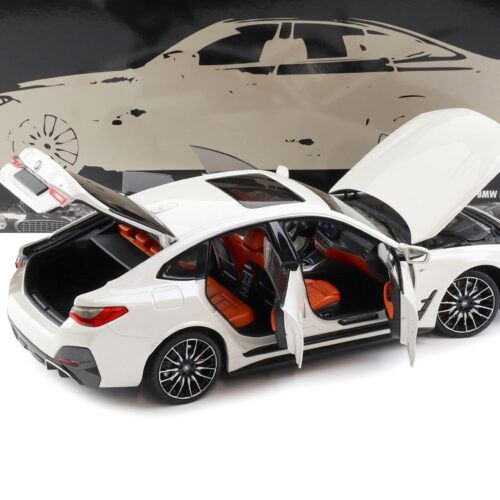 BMW i4 M50 2022 alb - 1/18 Minichamps