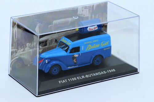 Fiat 1100 ELR - Butangas 1948 cu vitrina - 1/43 Altaya