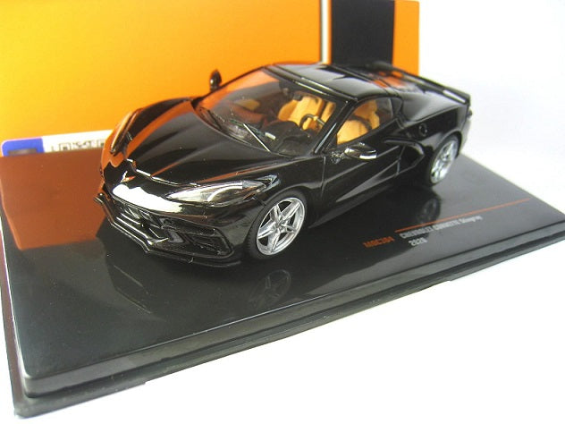 Chevrolet Corvette Stingray 2020 cu vitrina plexiglass - 1/43 Ixo Models