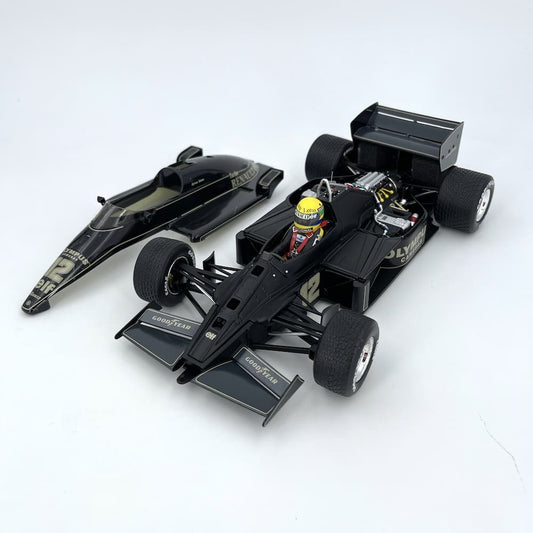 Ayrton Senna Lotus 97T #12 Winner Portugal GP Formula 1 1985 - 1/18 Premium X