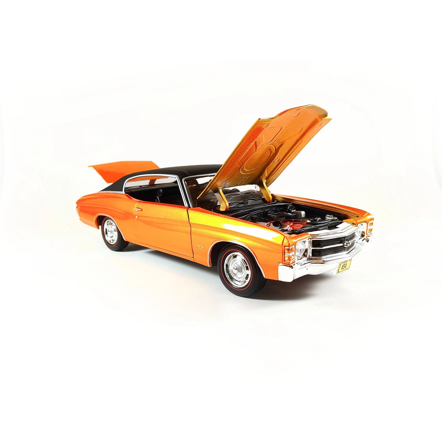 Chevrolet Chevelle SS 454 Sport 1971 portocaliu/negru - 1/18 Maisto