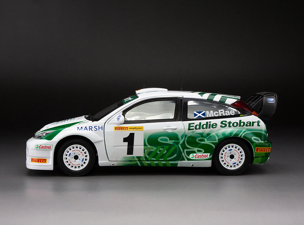 Ford Focus RS WRC ’03 – #1 Colin McRae Pirelli International Rally 2005 - 1/18 Sun Star