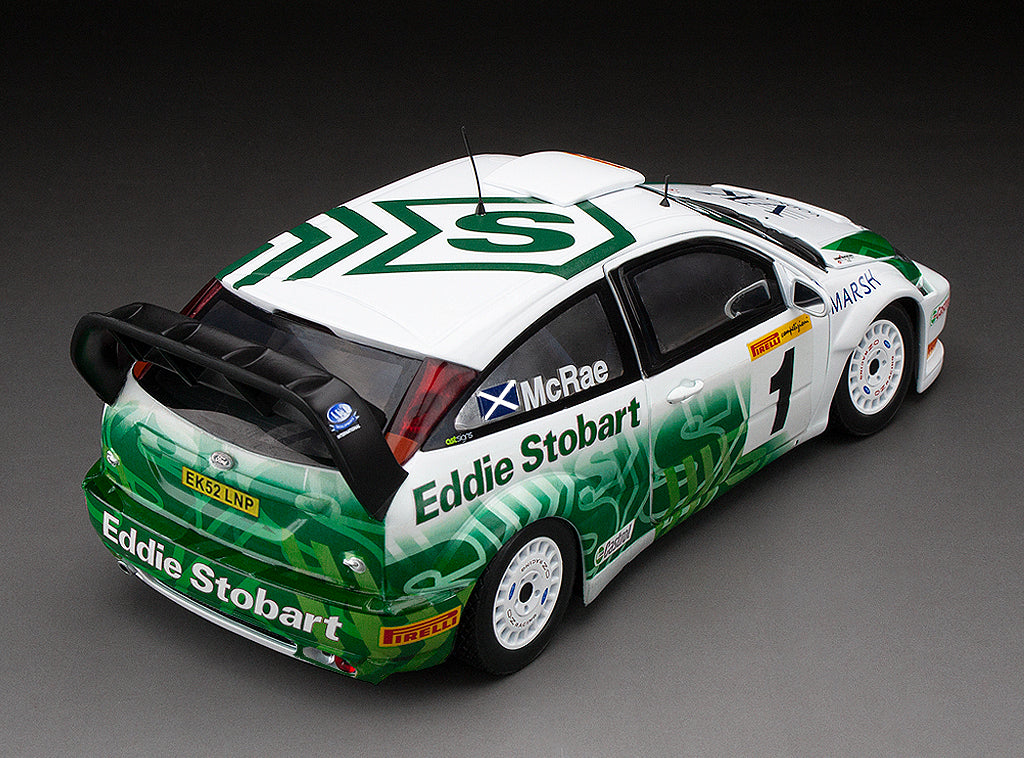 Ford Focus RS WRC ’03 – #1 Colin McRae Pirelli International Rally 2005 - 1/18 Sun Star