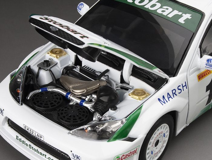 Ford Focus RS WRC ’03 – #1 Colin McRae Pirelli International Rally 2005 - 1/18 Sun Star