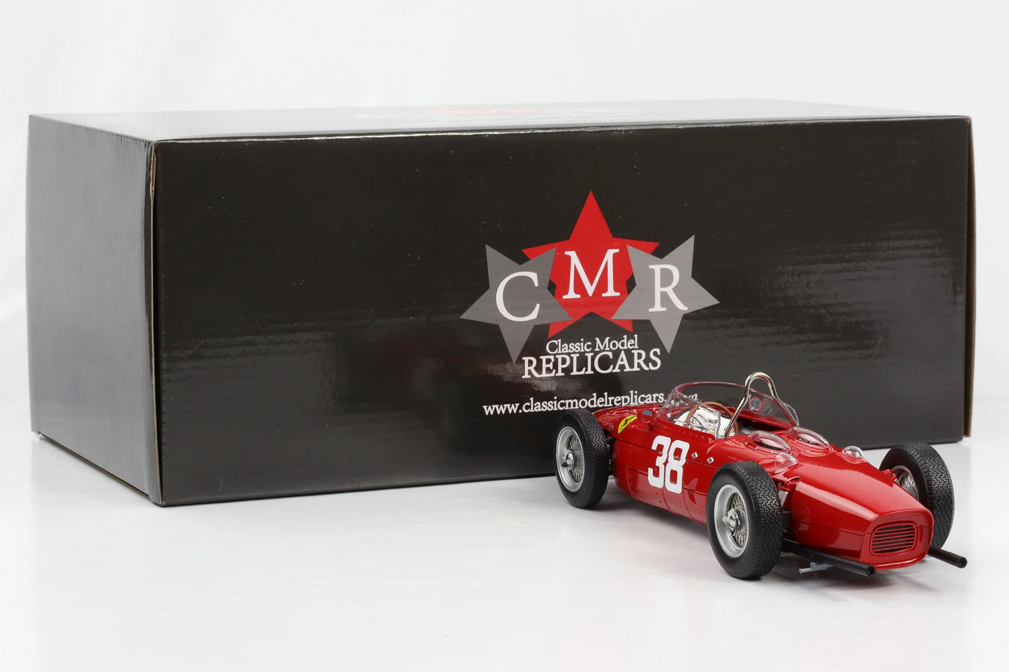 Formula 1 Phil Hill Ferrari 156 Sharknose #38 Monaco GP F1 World Champion 1961 - 1/18 CMR