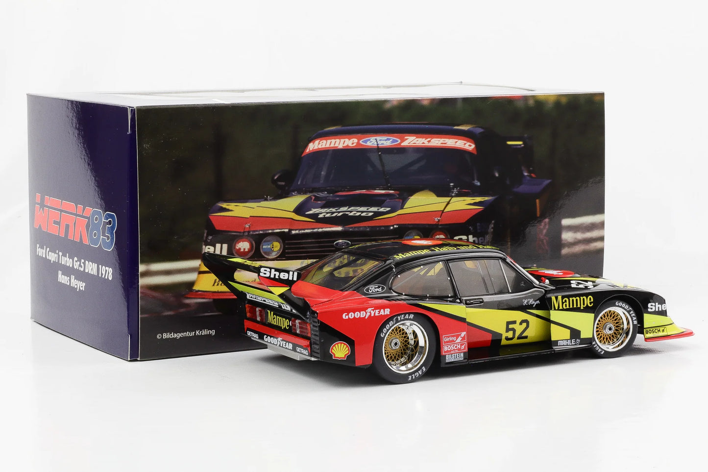 Ford Capri Turbo Gr.5 #52 H.Heyer - 1/18 Werk83