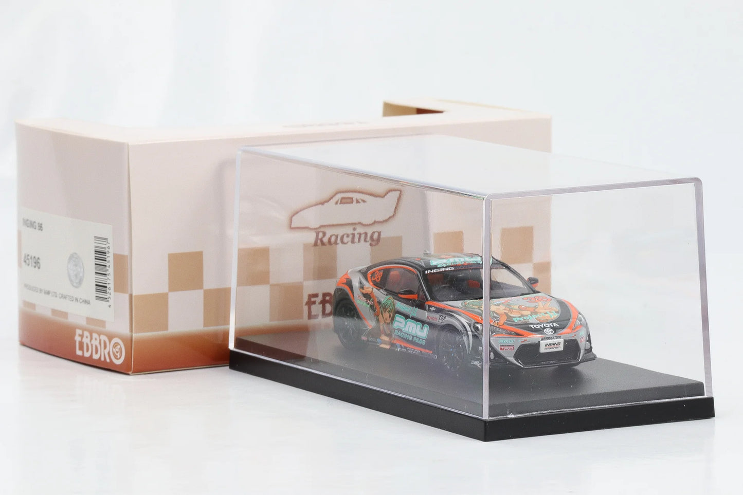 Inging 86 cu vitrina plexiglass - 1/43 Ebbro