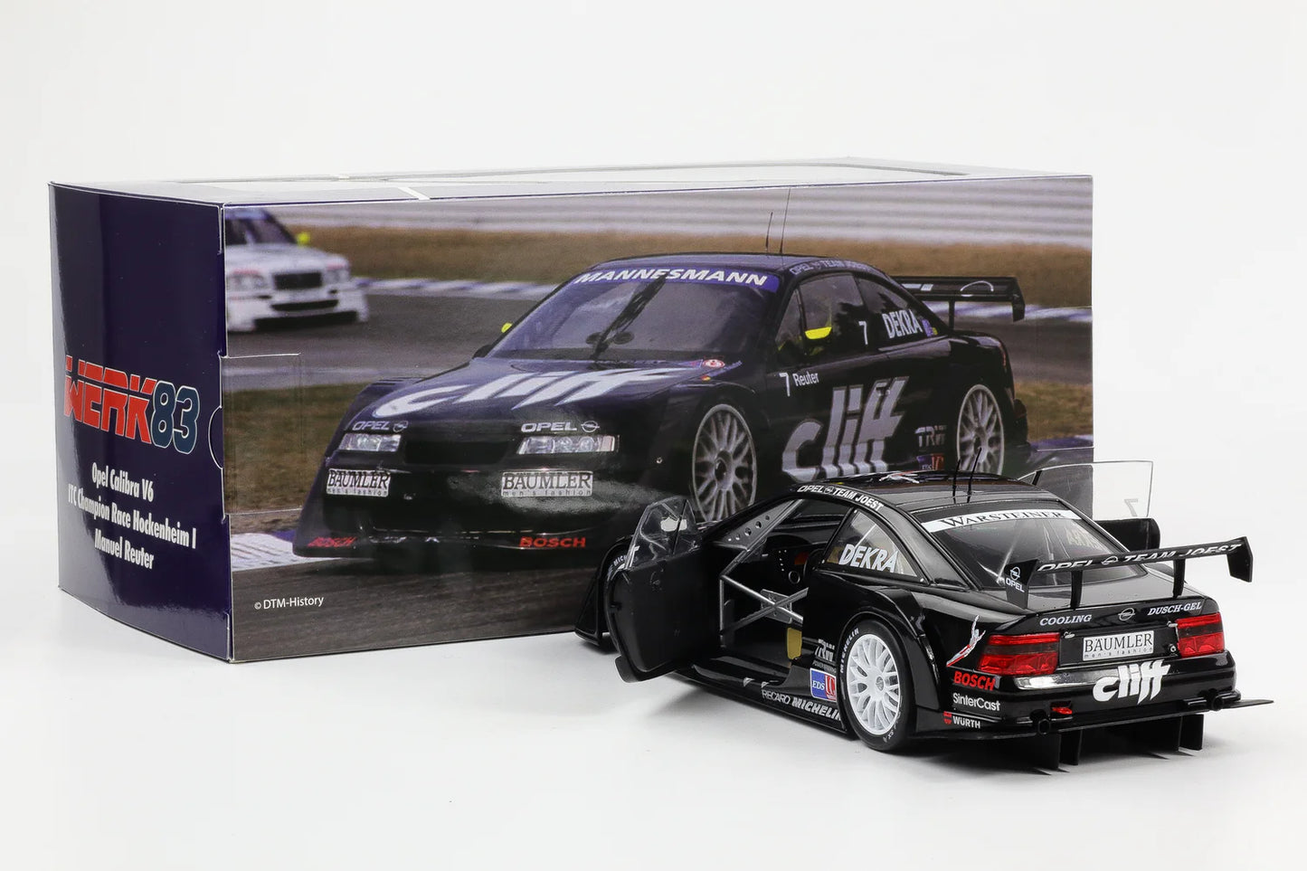 Opel Calibra ITC #7 M.Reuter - 1/18 Werk83
