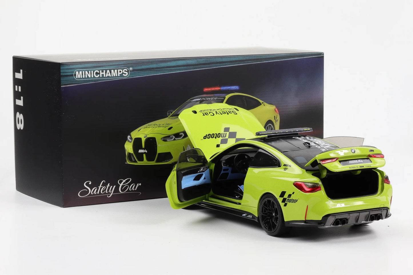 BMW M4 2020 Safety Car - 1/18 Minichamps