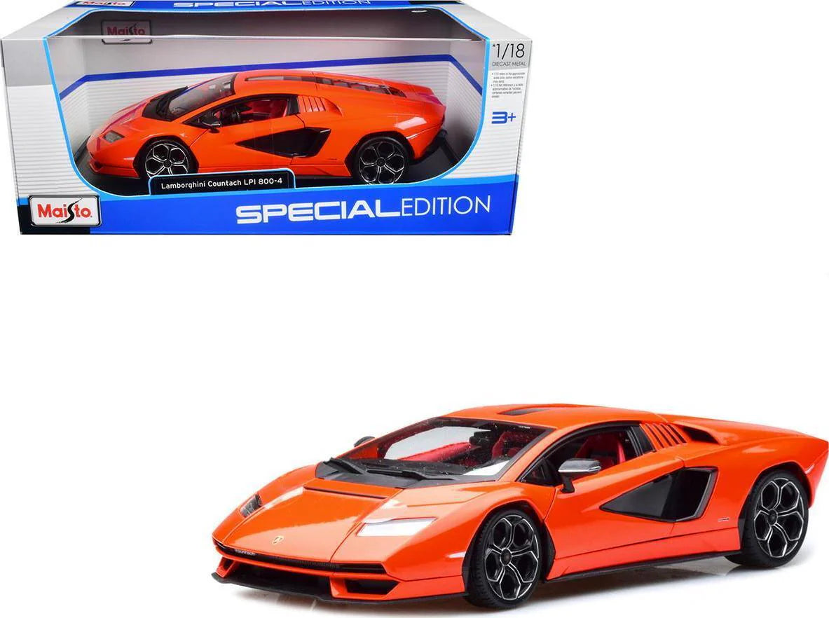 Lamborghini Countach LPI 800-4 orange - 1/18 Maisto