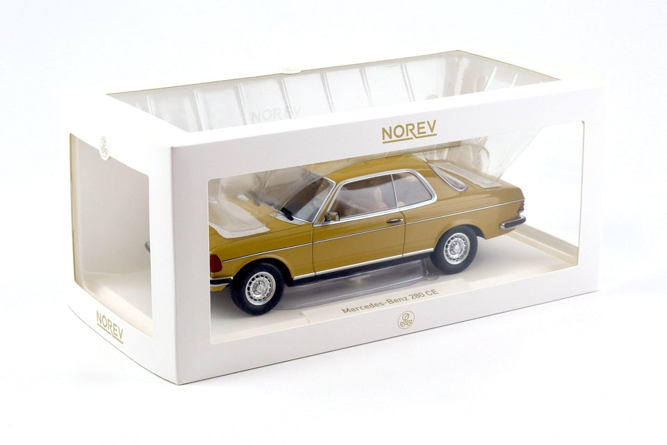 Mercedes-Benz 280 CE 1980 sahara yellow - 1/18 Norev