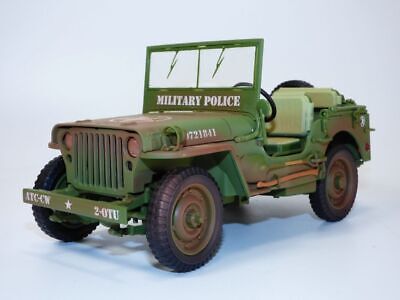 JEEP WILLYS US Army Military Police versiunea murdara - 1/18 American Diorama