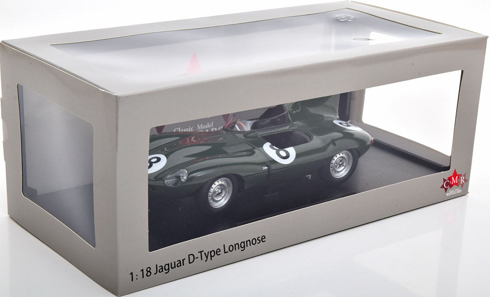 Jaguar D-Type 24h Le Mans 1955 Beauman/Dewis #8 - 1/18 CMR