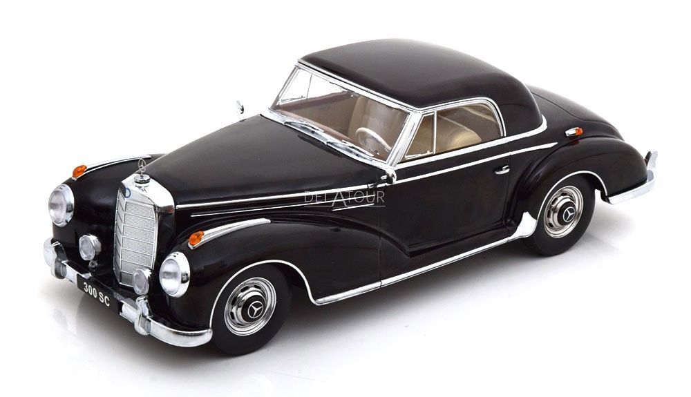 Mercedes 300 SC Coupe 1955 negru - 1/18 KK-Scale