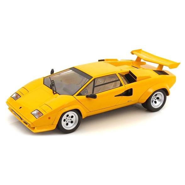 Lamborghini Countach LP 5000 S QV 1985 galben - 1/12 KK-Scale