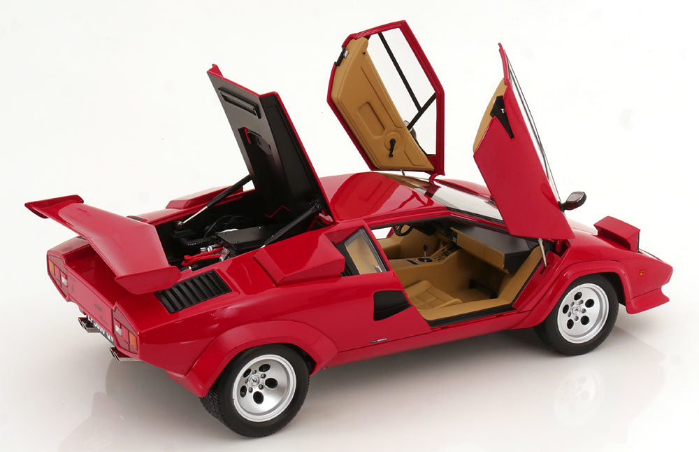 Lamborghini Countach LP 5000S QV 1985 rosu - 1/12 KK-Scale