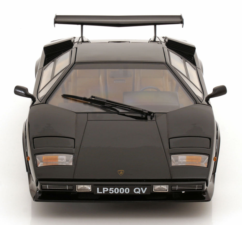 Lamborghini Countach LP 5000 S QV 1985 negru - 1/12 KK-Scale