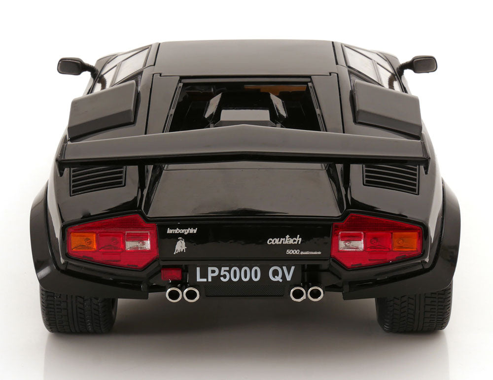 Lamborghini Countach LP 5000 S QV 1985 negru - 1/12 KK-Scale