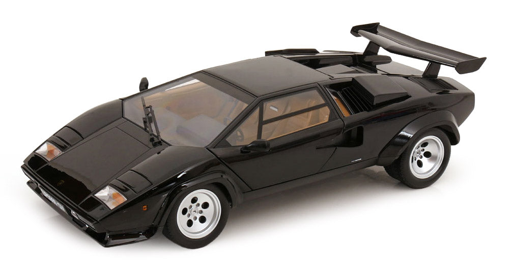 Lamborghini Countach LP 5000 S QV 1985 negru - 1/12 KK-Scale