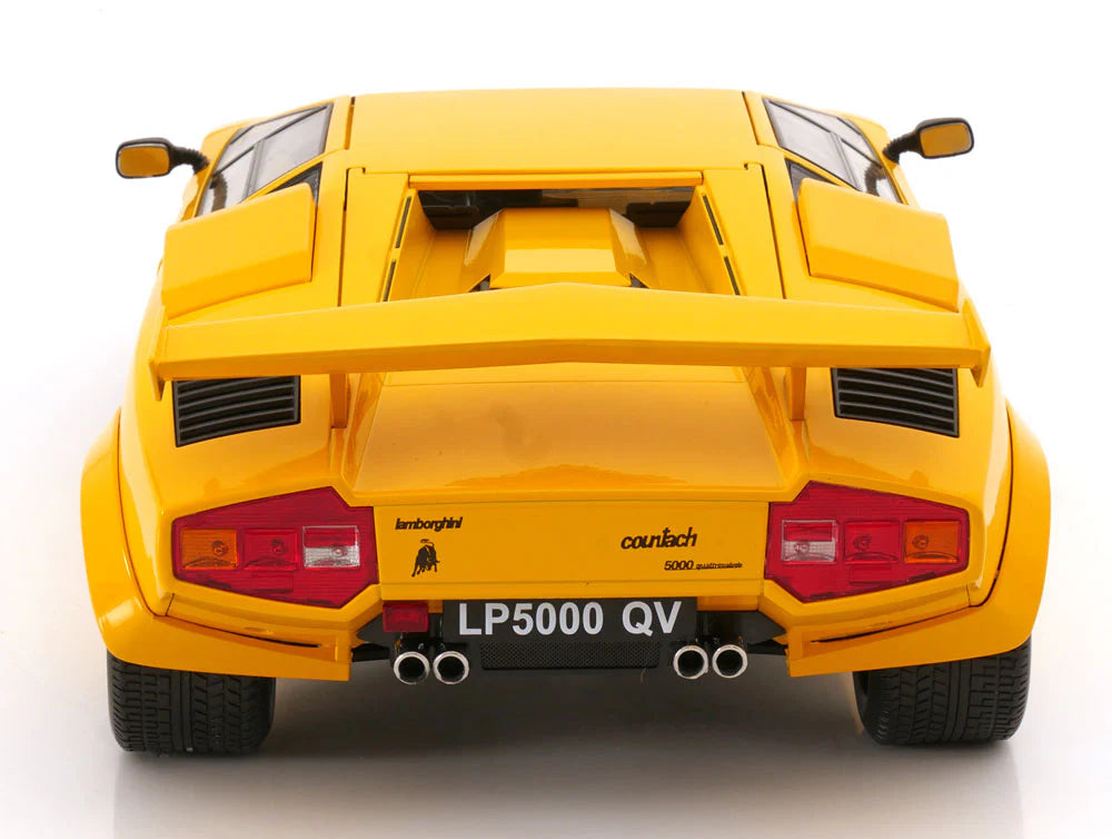 Lamborghini Countach LP 5000 S QV 1985 galben - 1/12 KK-Scale