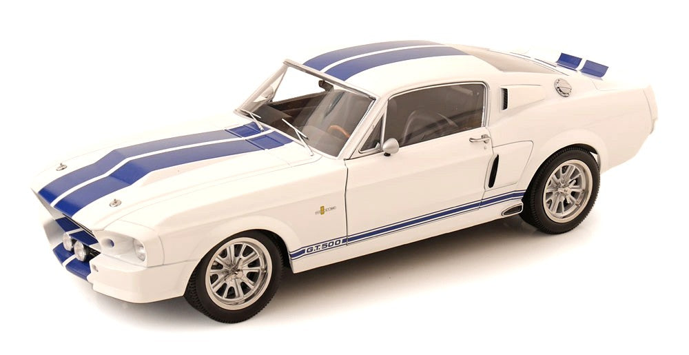 Ford Mustang Shelby GT500 Eleanor 1967 alb/dungi albastre - 1/12 KK-Scale