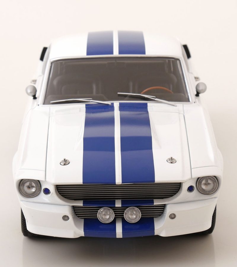Ford Mustang Shelby GT500 Eleanor 1967 alb/dungi albastre - 1/12 KK-Scale