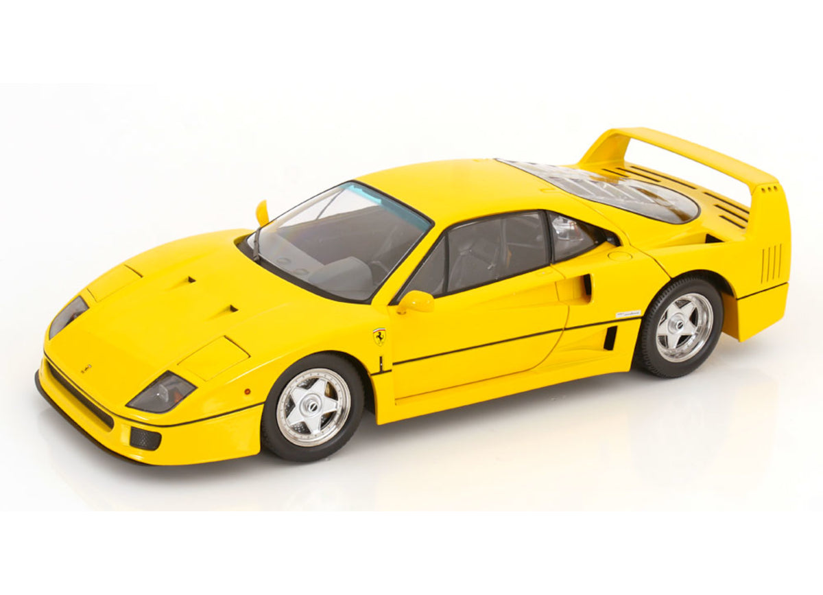 Ferrari F40 1987 galben - 1/12 KK-Scale