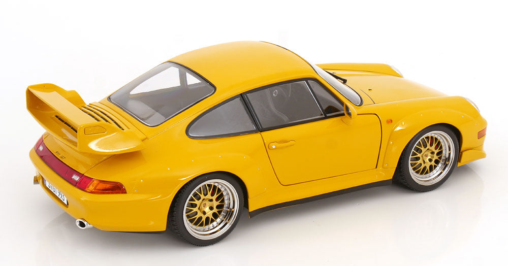 Porsche 911 993 GT2 Coupe galben - 1/12 KK-Scale