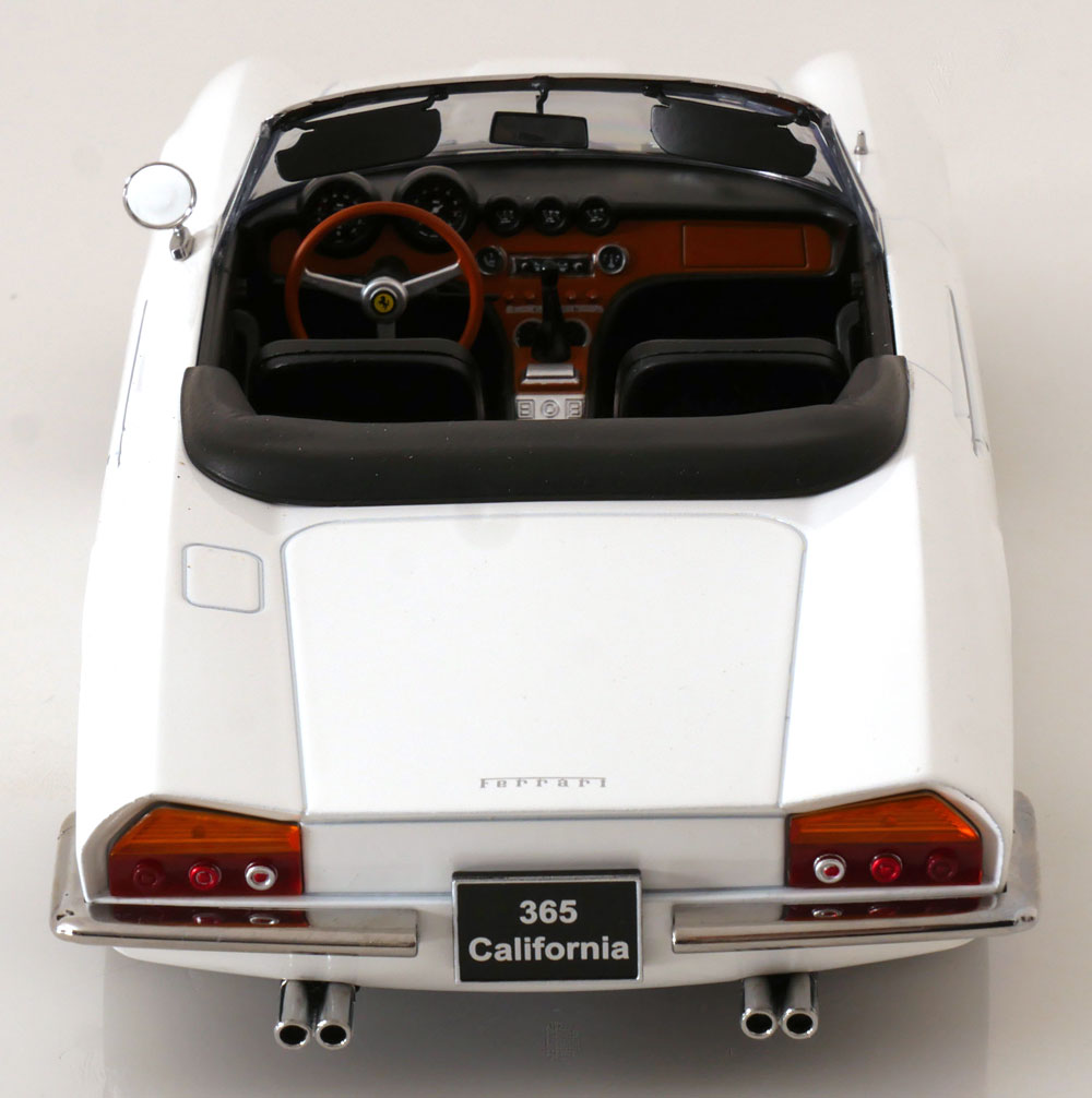 Ferrari 365 California Spyder 1966 alb - 1/18 KK-Scale
