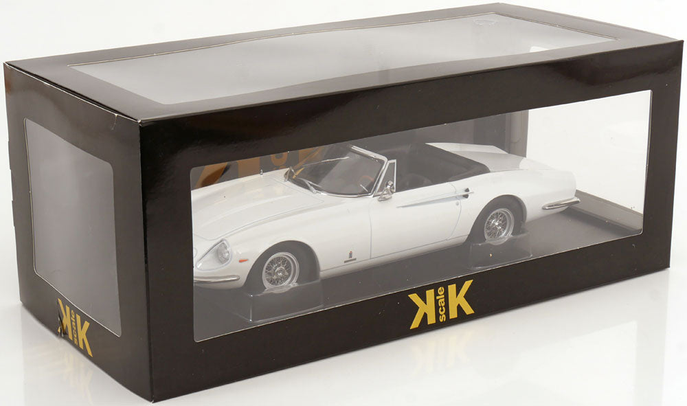 Ferrari 365 California Spyder 1966 alb - 1/18 KK-Scale
