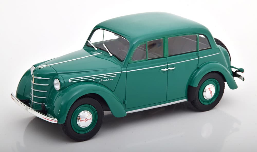 Moskvich 400-420 1946 verde - 1/18 KK-Scale