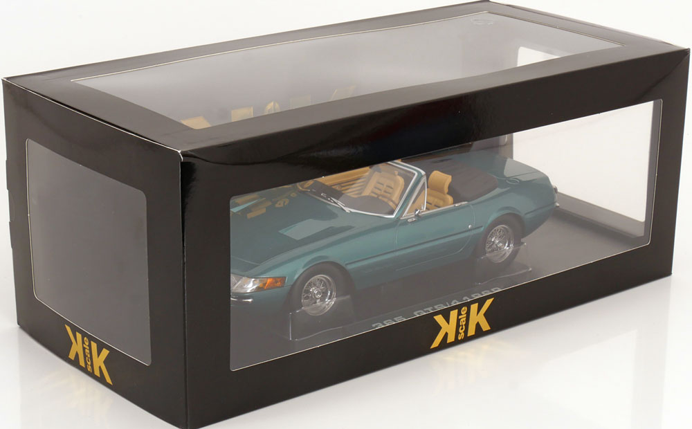 Ferrari 365 GTS/4 1969 verde - 1/18 KK-Scale