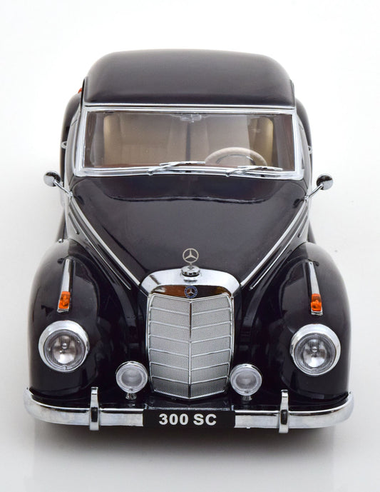 Mercedes-Benz 300 SC Coupe 1955 dark blue - 1/18 KK-Scale