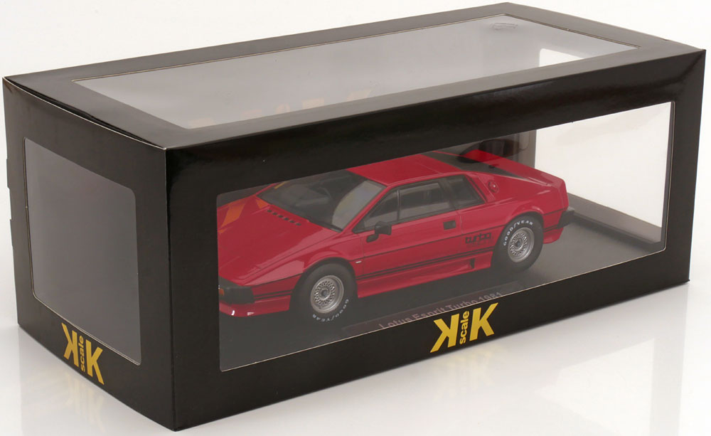 Lotus Esprit Turbo 1981 rosu - 1/18 KK-Scale