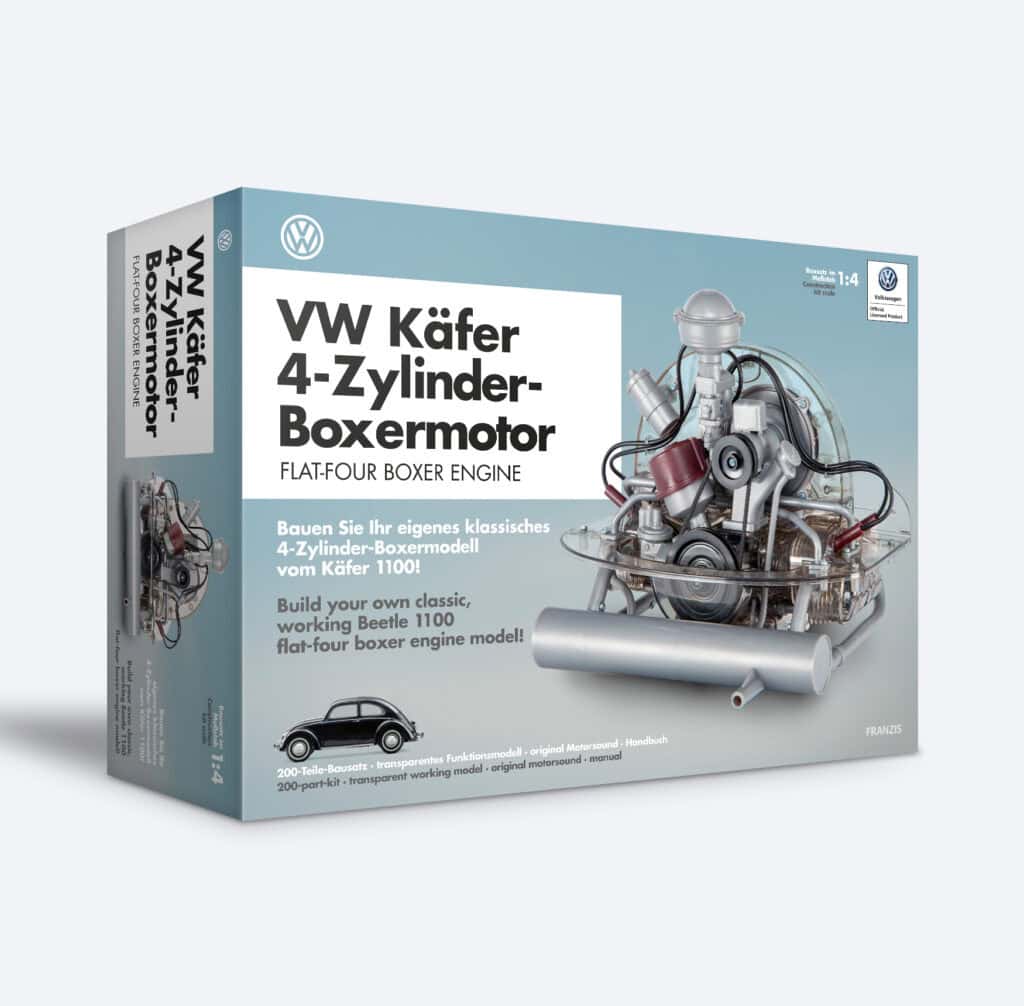 Motor de asamblat VW Beetle - 1/4 Franzis