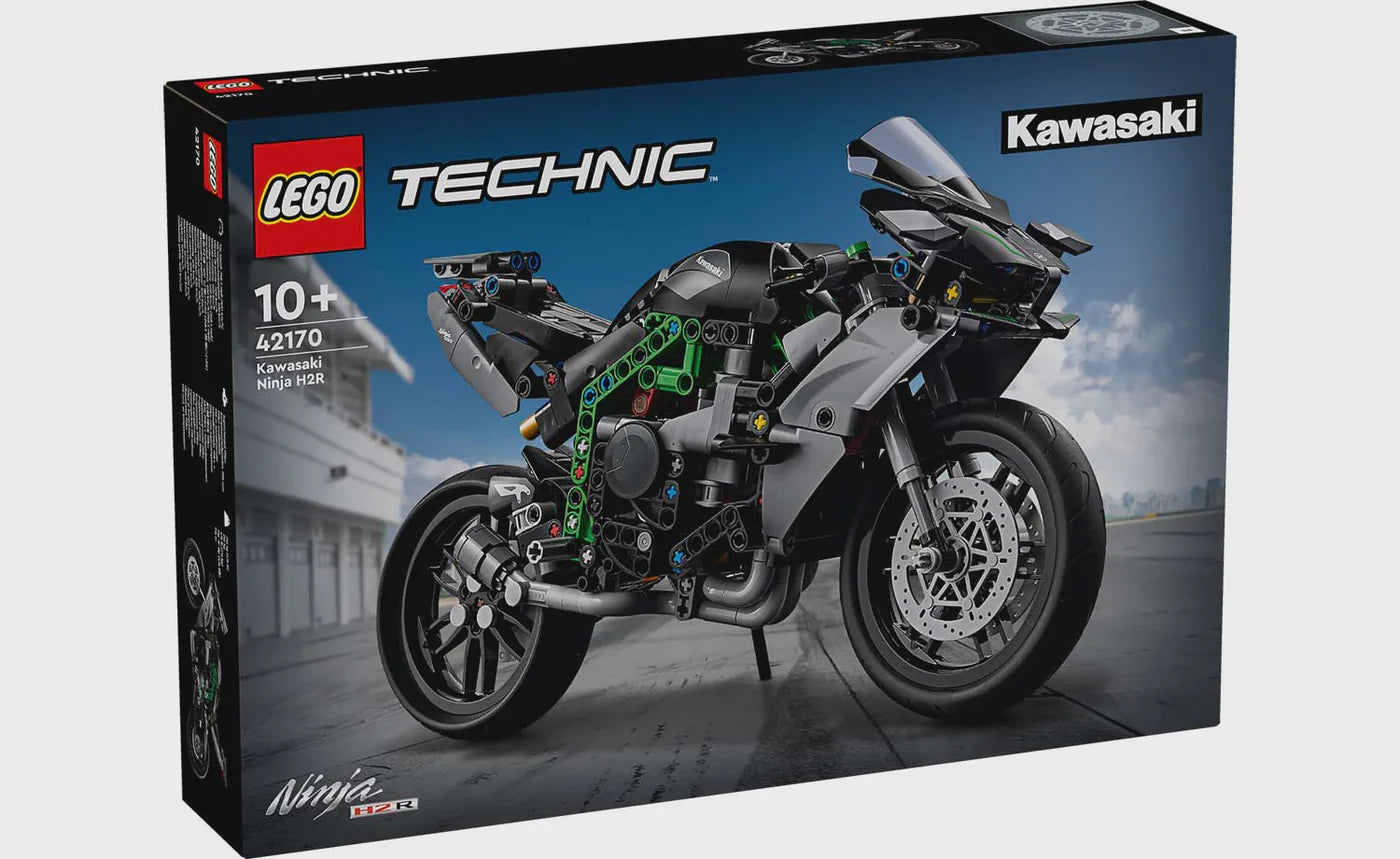 LEGO Technic 42170 - Motocicleta Kawasaki Ninja H2R (643 piese)
