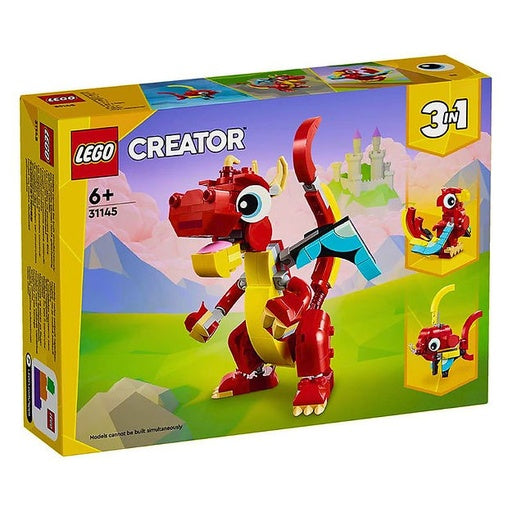 LEGO Creator 31145 - Dragon rosu (149 piese)