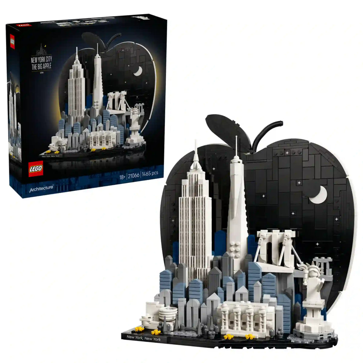 LEGO Architecture 21066 New York City – The Big Apple (1465 piese)