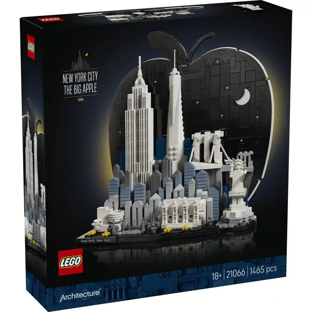 LEGO Architecture 21066 New York City – The Big Apple (1465 piese)