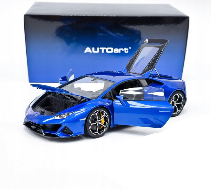 Lamborghini Huracan EVO 2019 blue - 1/18 Autoart