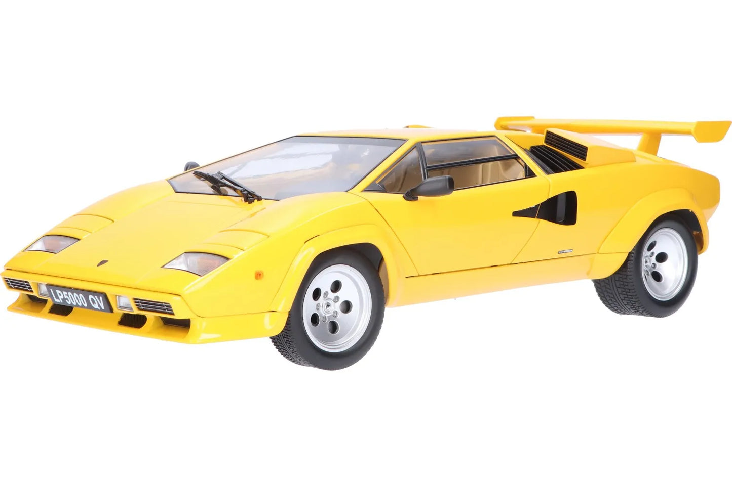 Lamborghini Countach LP 5000 S QV 1985 galben - 1/12 KK-Scale