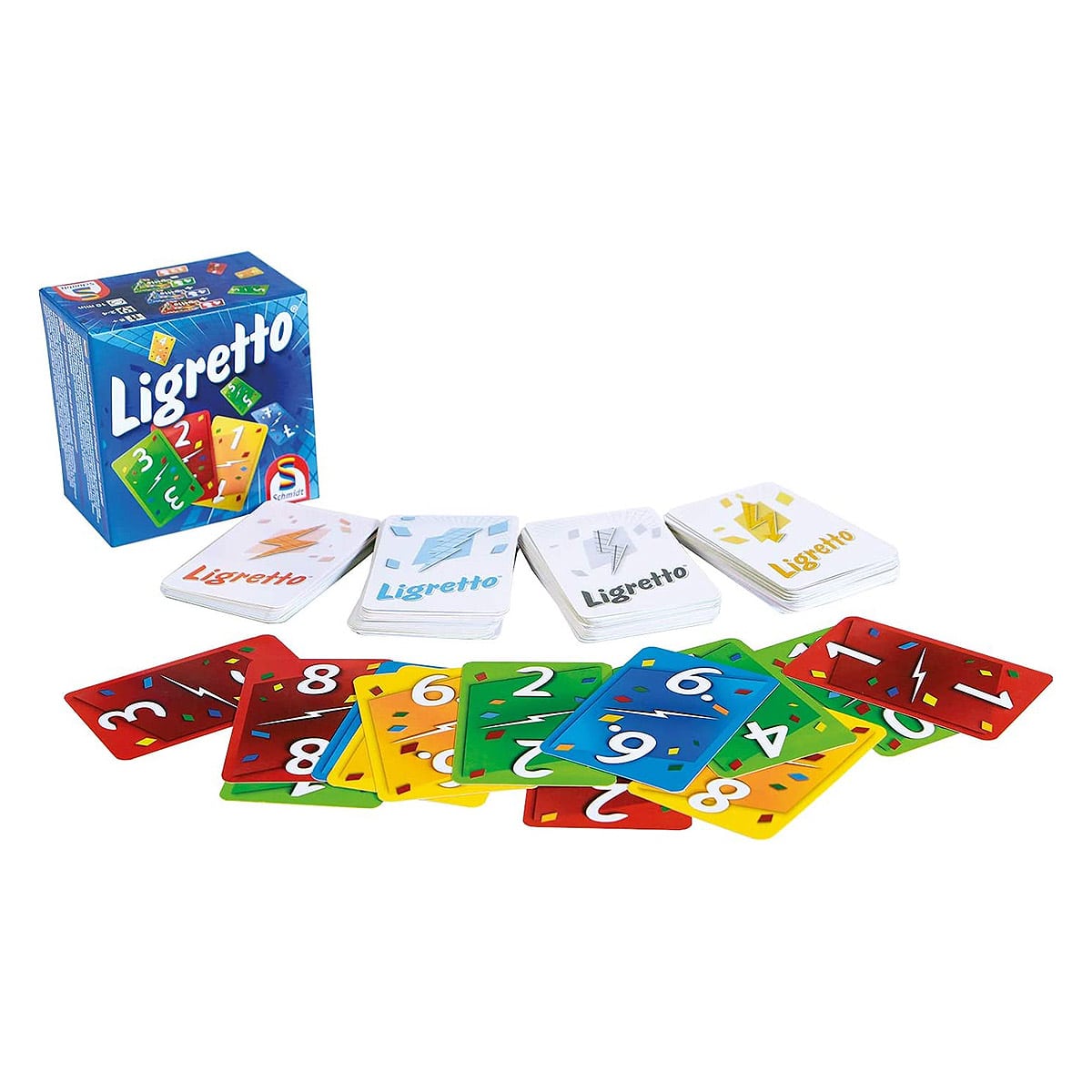 Pachet Ligretto: Albastru, Rosu si Verde