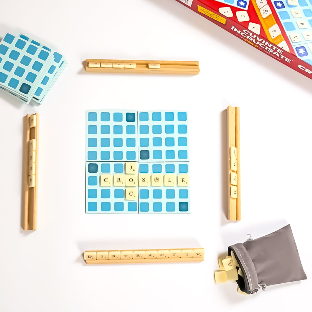 Joc de societate Crossle D-Toys - Cuvinte Incrucisate