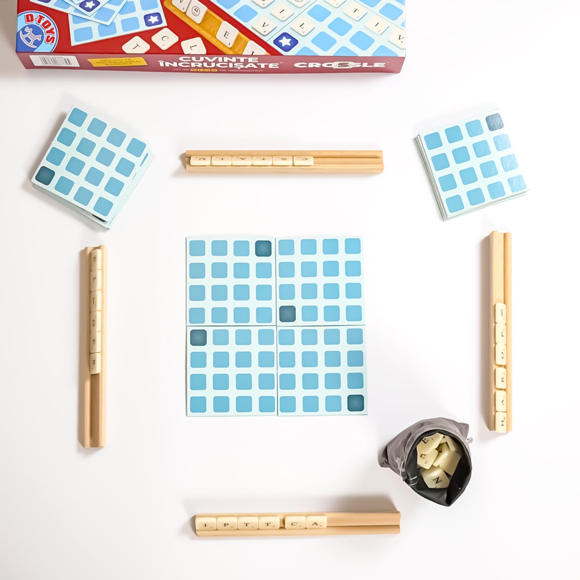 Joc de societate Crossle D-Toys - Cuvinte Incrucisate