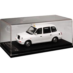 London Taxi Cab TX1 1998 alb cu vitrina plexiglass - 1/43 Vitesse