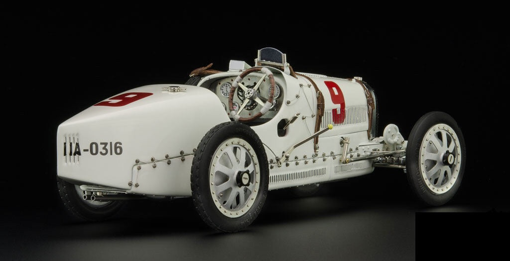 Bugatti Typ 35 Grand Prix Nation Colour Project Deutschland #9 - 1/18 CMC