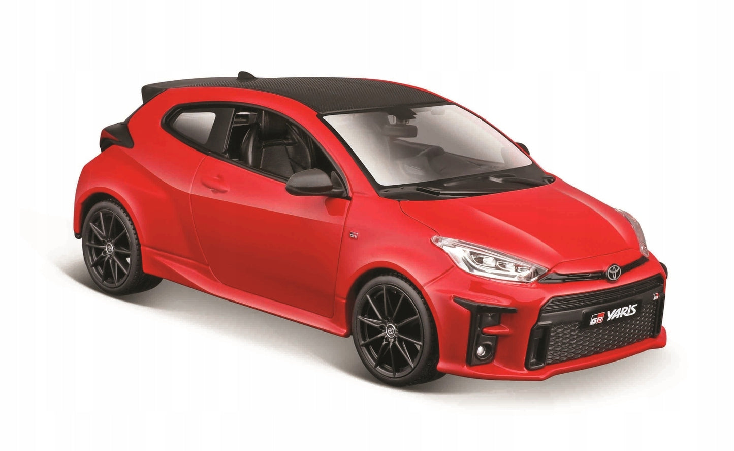 Toyota GR Yaris rosie 2021 - 1/24 Maisto