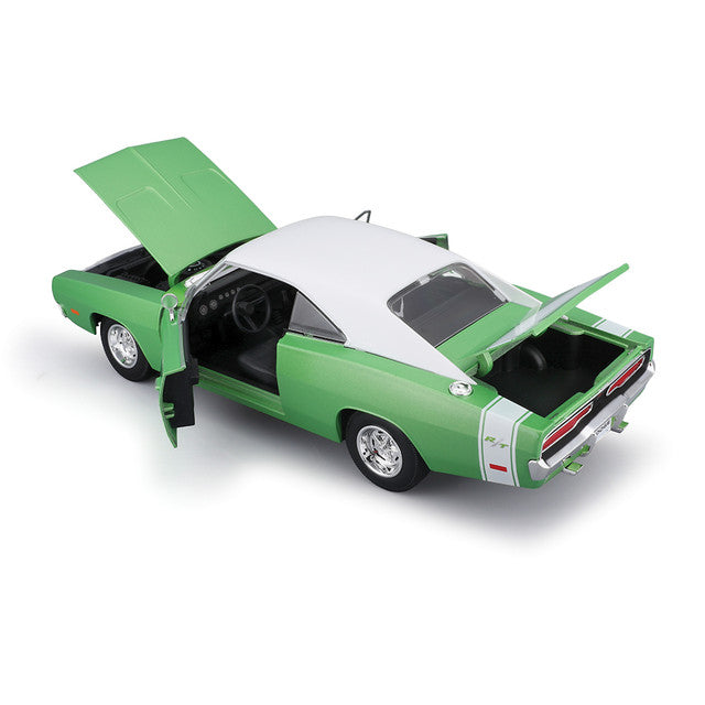 Dodge Charger R/T 1969 verde/alb - 1/18 Maisto