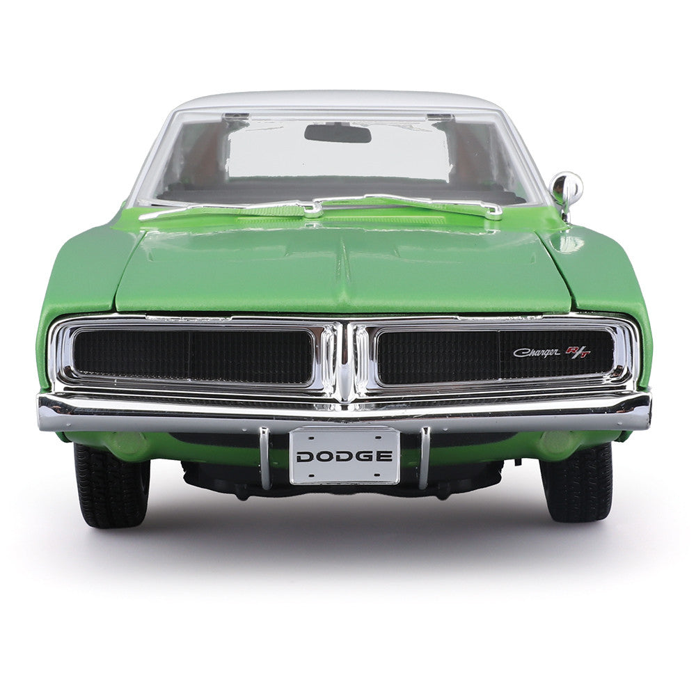 Dodge Charger R/T 1969 verde/alb - 1/18 Maisto