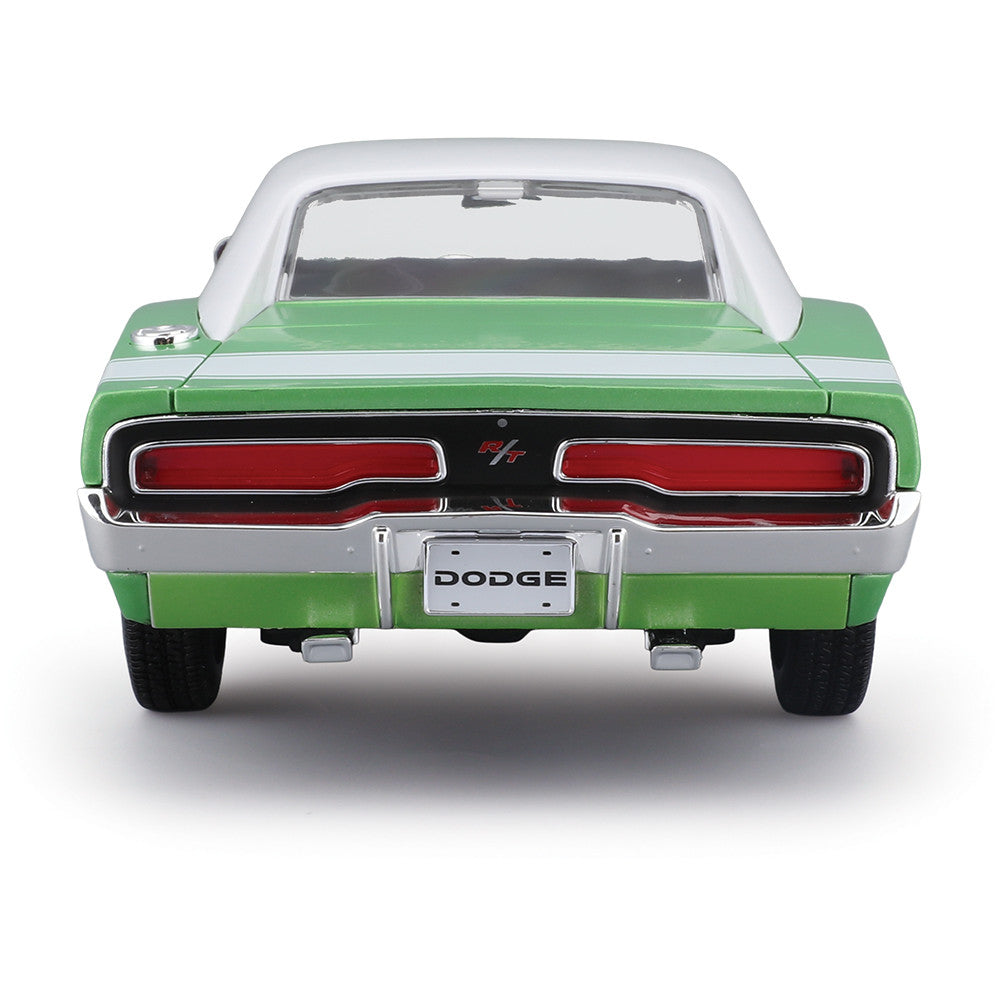 Dodge Charger R/T 1969 verde/alb - 1/18 Maisto